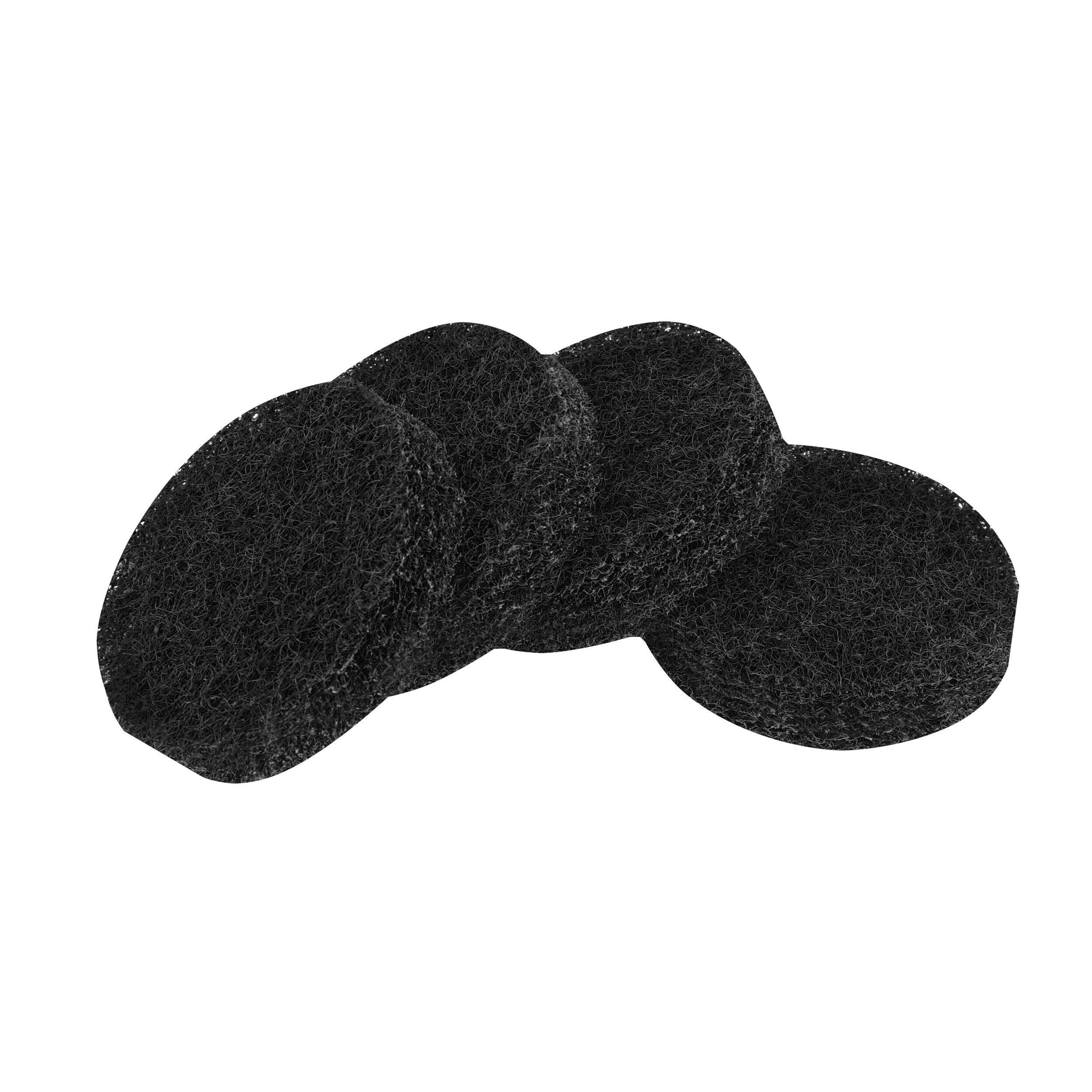 Mastercraft Non-Woven Scrubbing Pad, Hard, 4-in, 4-pk