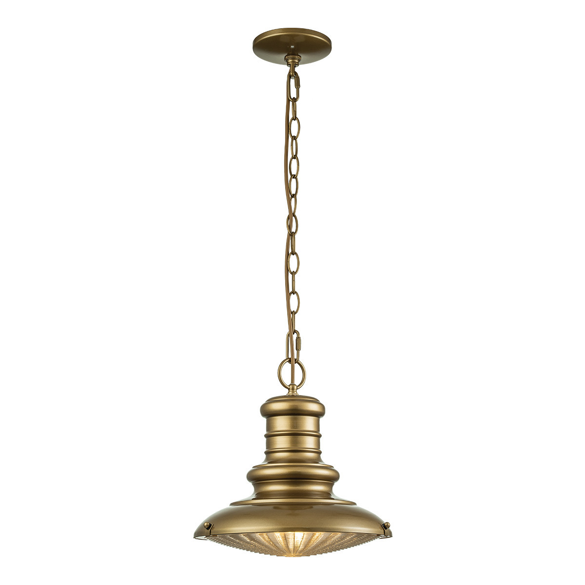 Lampa sufitowa Redding Station postarzany brąz 1xE27x60W IP44 Feiss