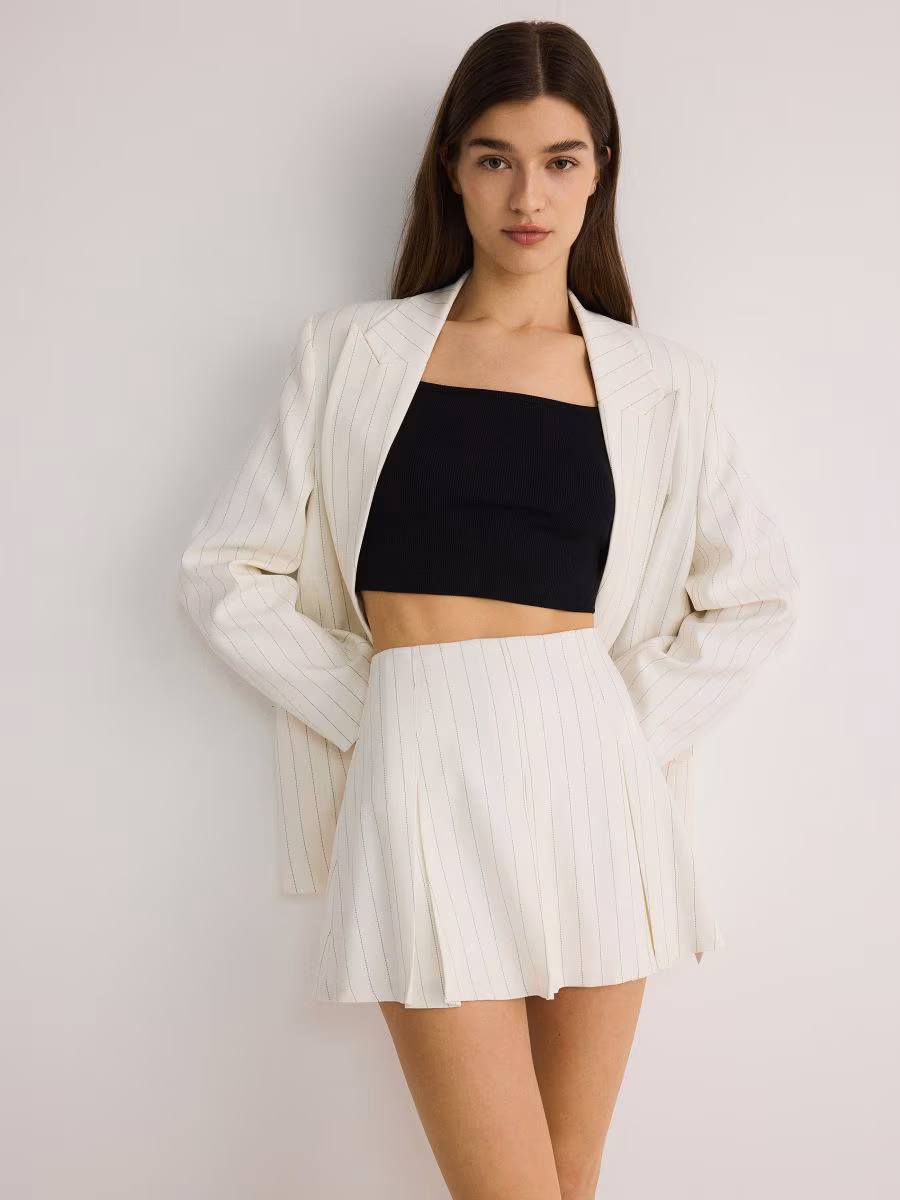 Pleated Shorts