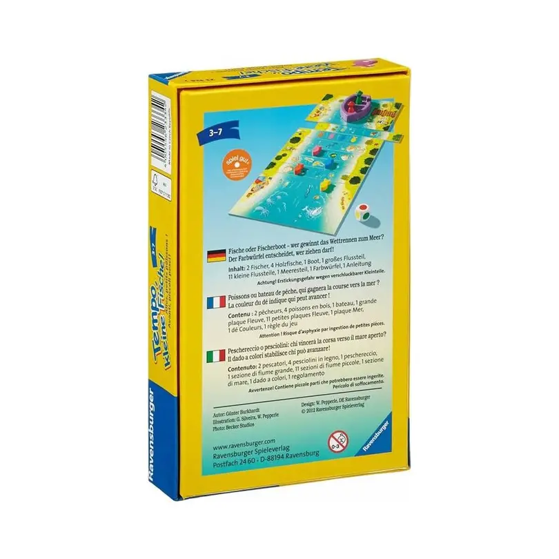 Würfelspiel Tempo, kleine Fische