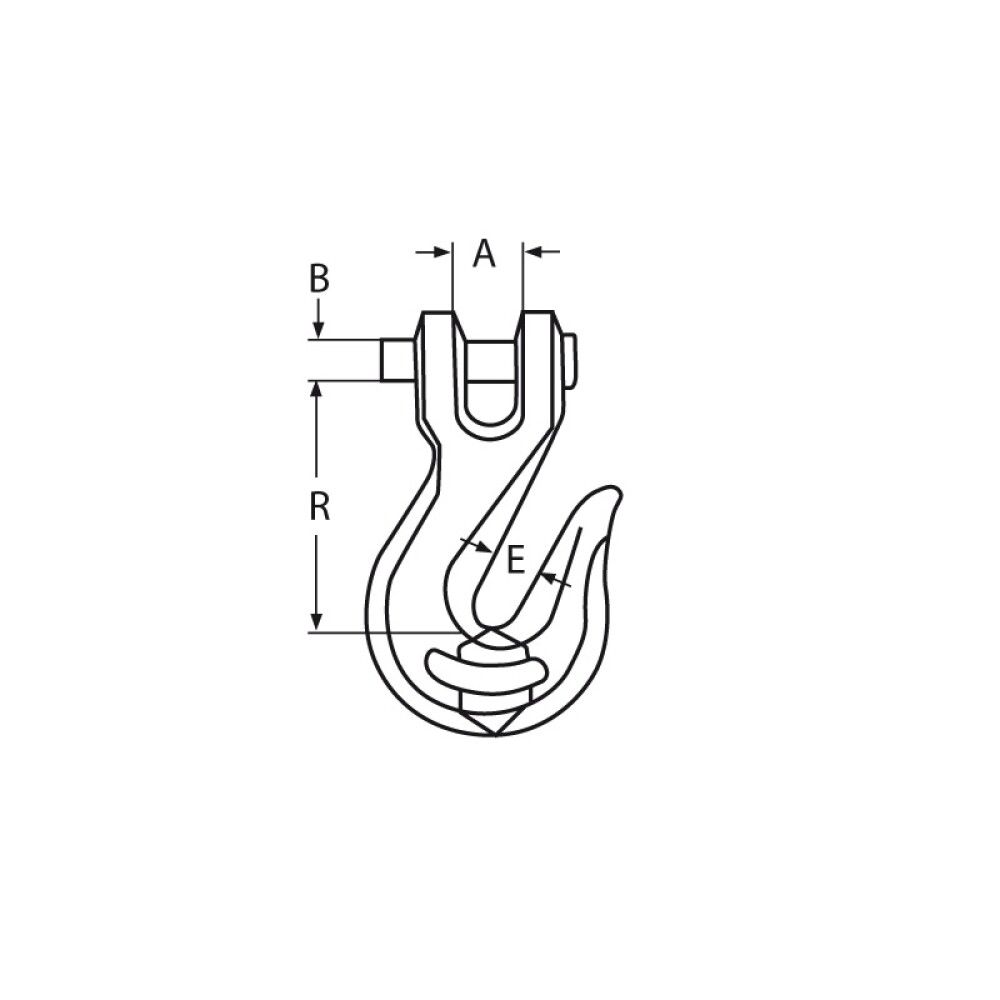 KJEDEKROK SELVKLEMMENDE 8388 A4 8MM