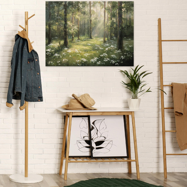 Obraz Las Drzewa Natura Pejzaż Do Sypialni Salonu Kuchni Na Płótnie 60X40