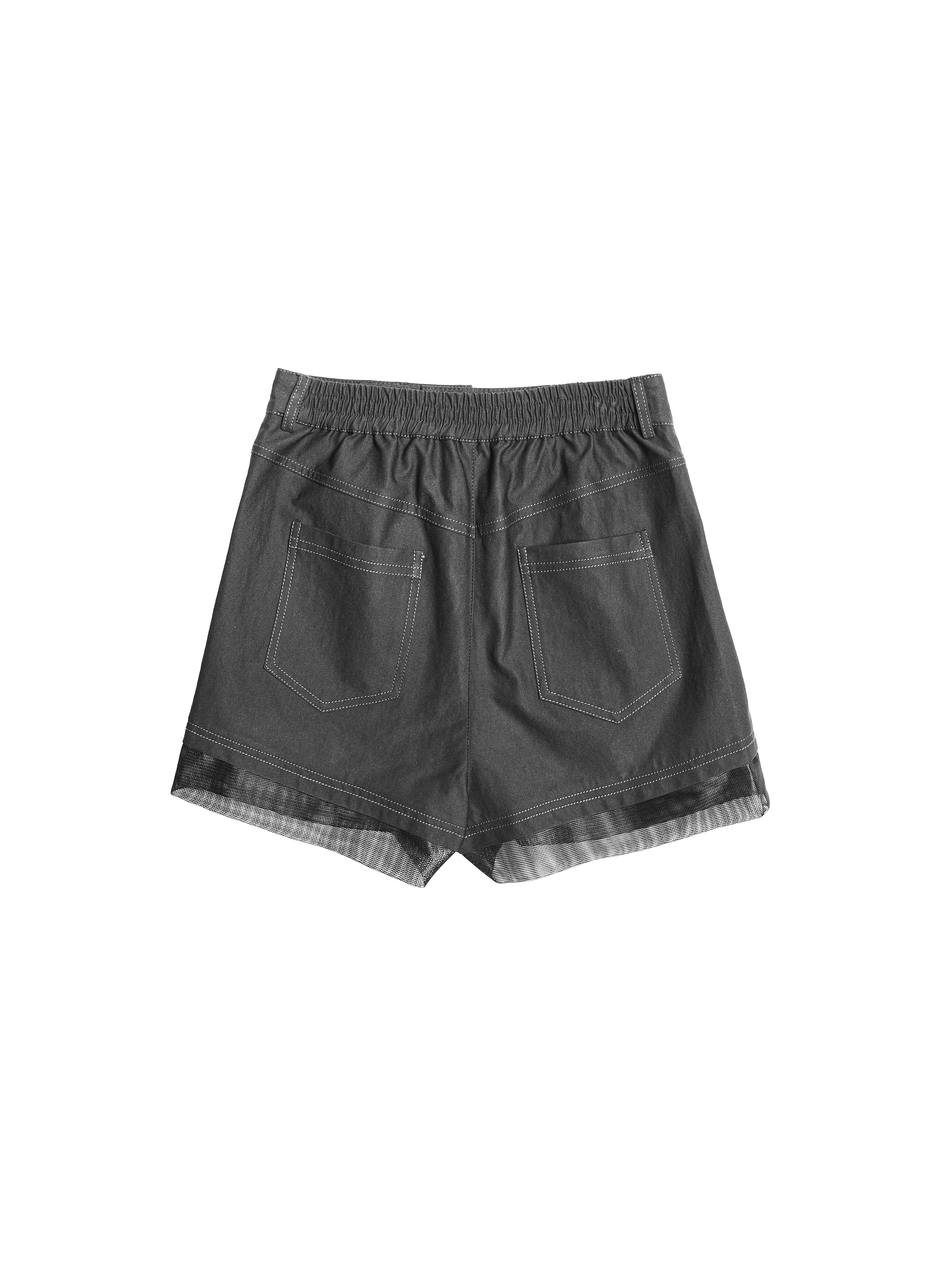 Mesh details shorts - 25SRB053A