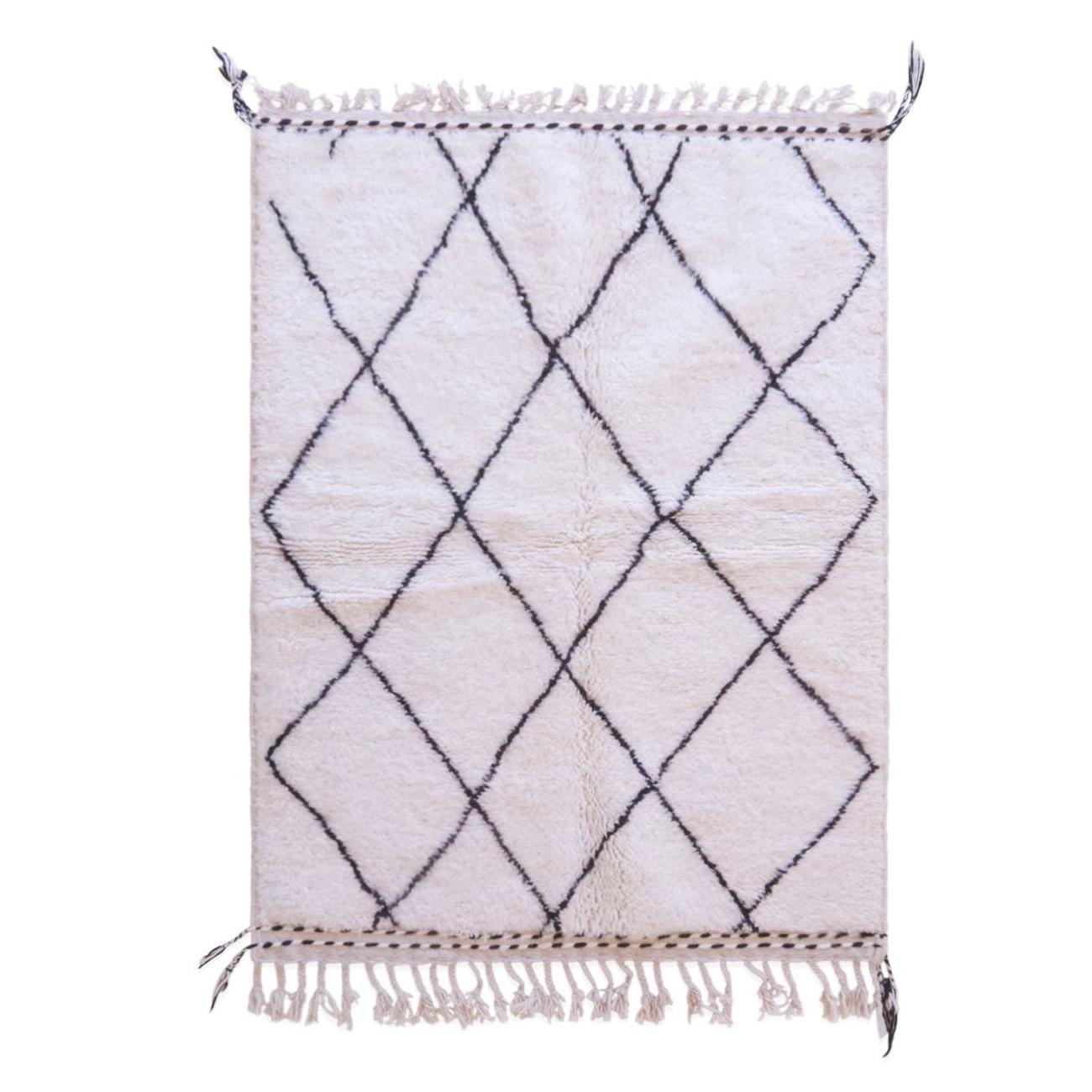AFK Living vloerkleed Berber - handgemaakt - Wol - 133 x 181 cm