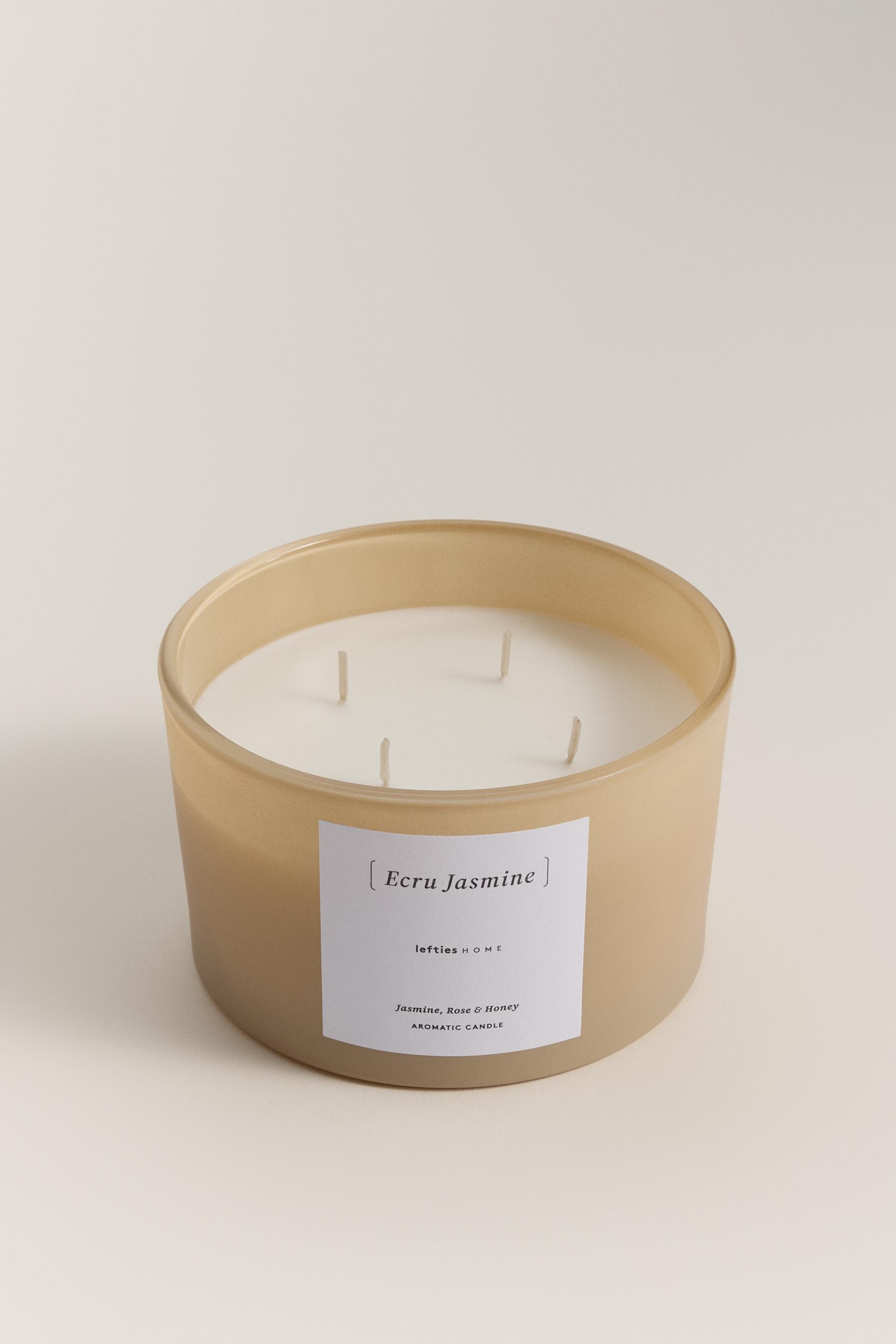 Vela aromática Ecru Jasmine 450 gr