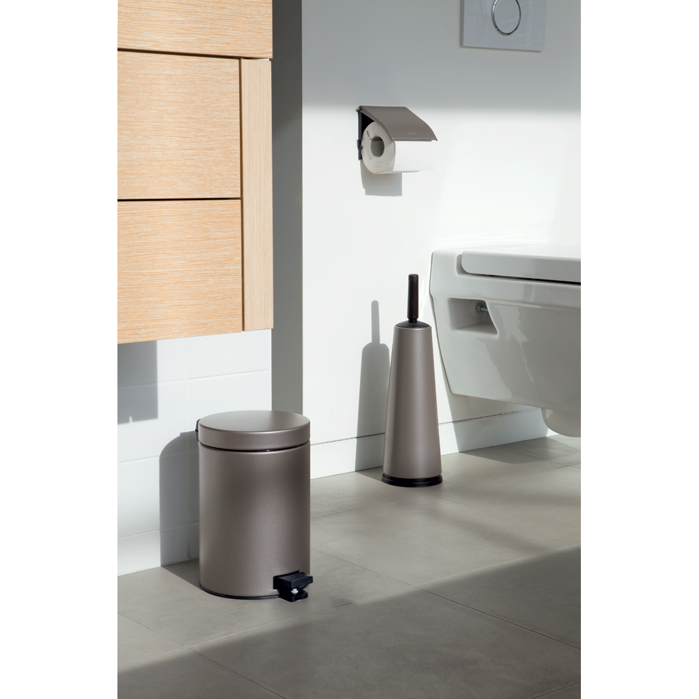 Brabantia ReNew Toiletborstel met houder - Platinum