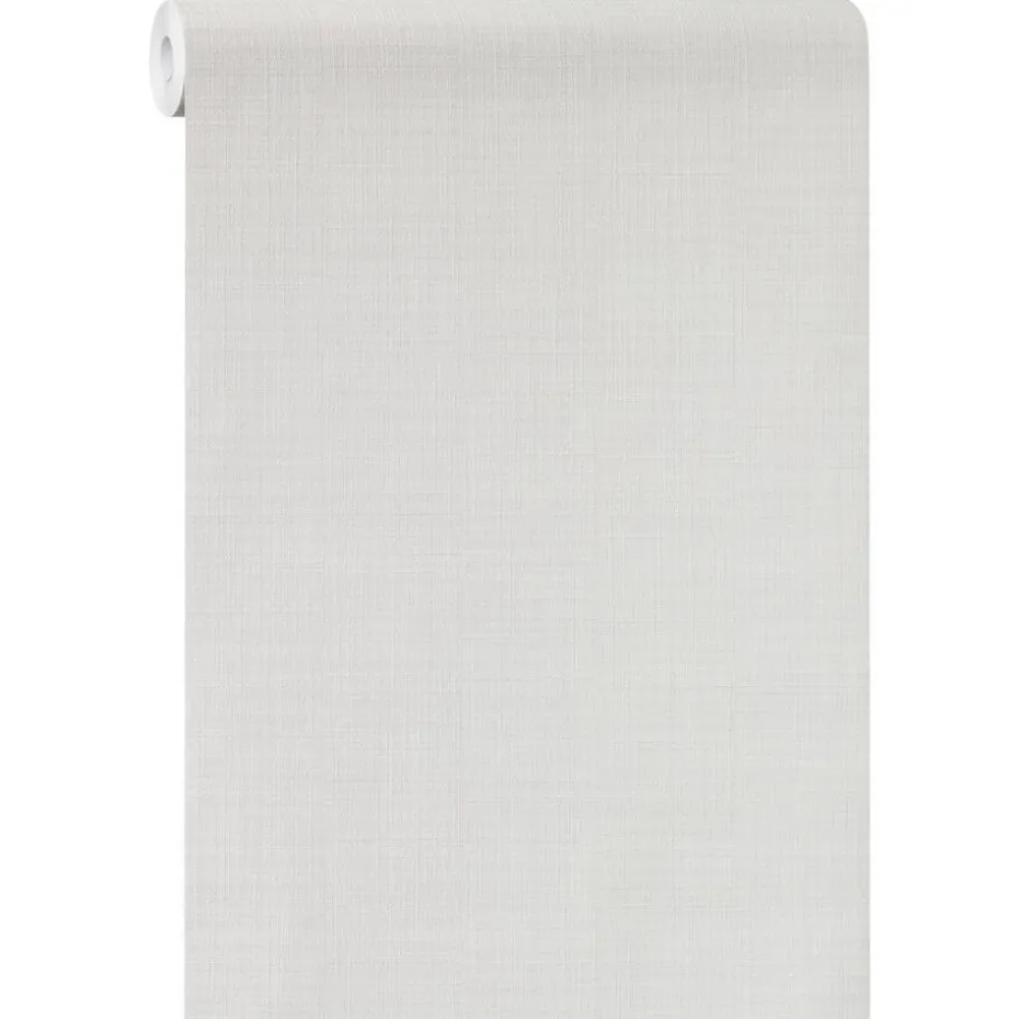 Kwantum Vliesbehang | Behang Lina  LichtGrijs