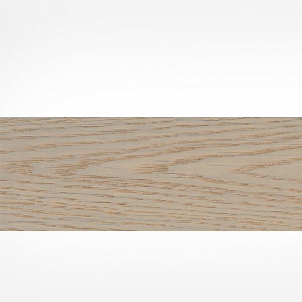 Barre de Seuil en Bois Chêne Massif Verni Mat - Aspect Bois Brut - 20x50x1200mm - Rattrapage de Niveau - à la Suisse