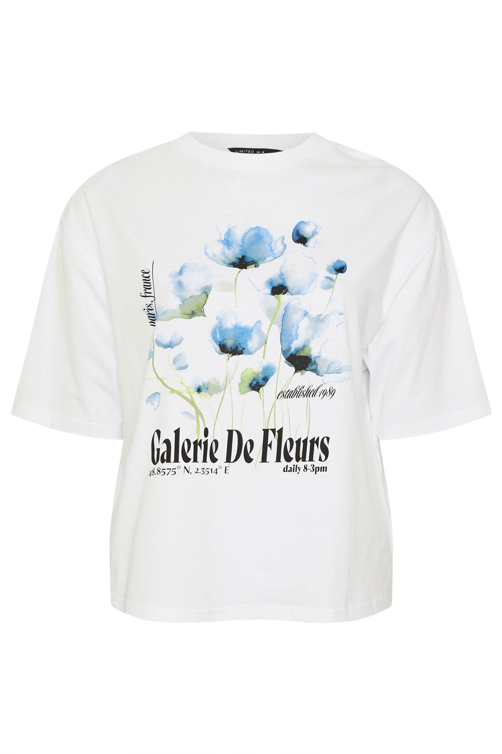 Yours Galerie De Fleurs' Floral T-Shirt