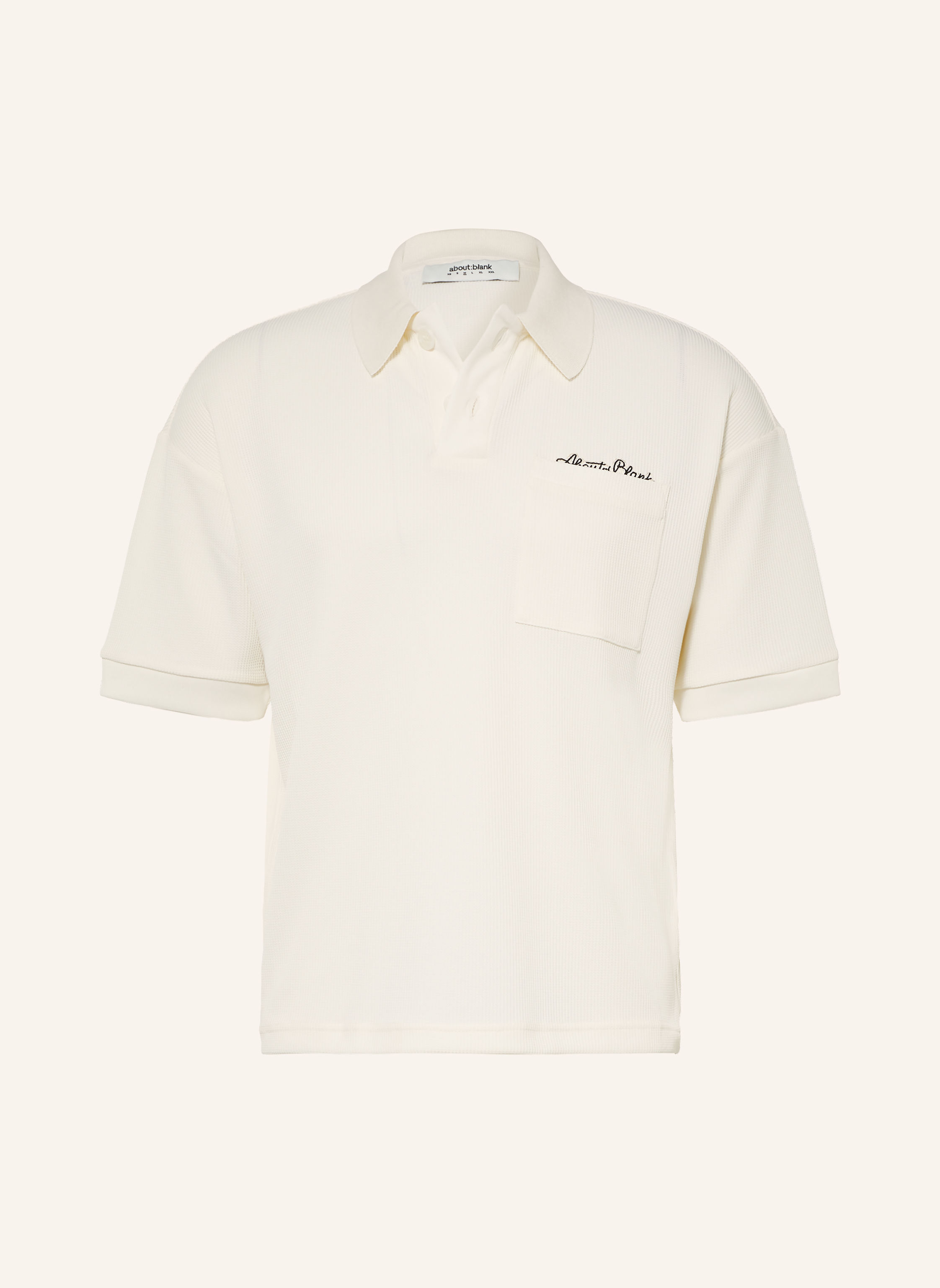 about:blank Piqué-Poloshirt