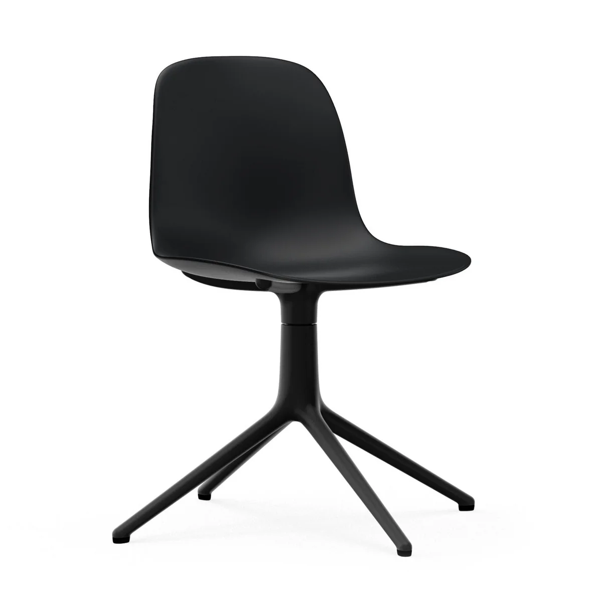 Normann Copenhagen - Form Drehstuhl, schwarz