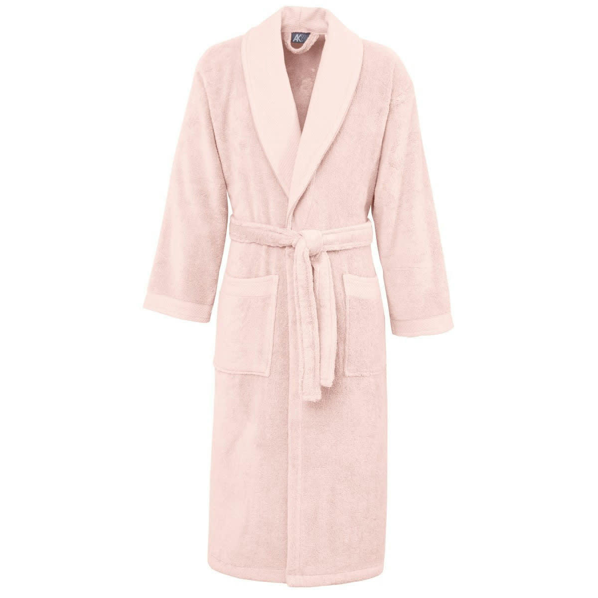 SENSOFT - Peignoir de bain mixte col châle Poudre L