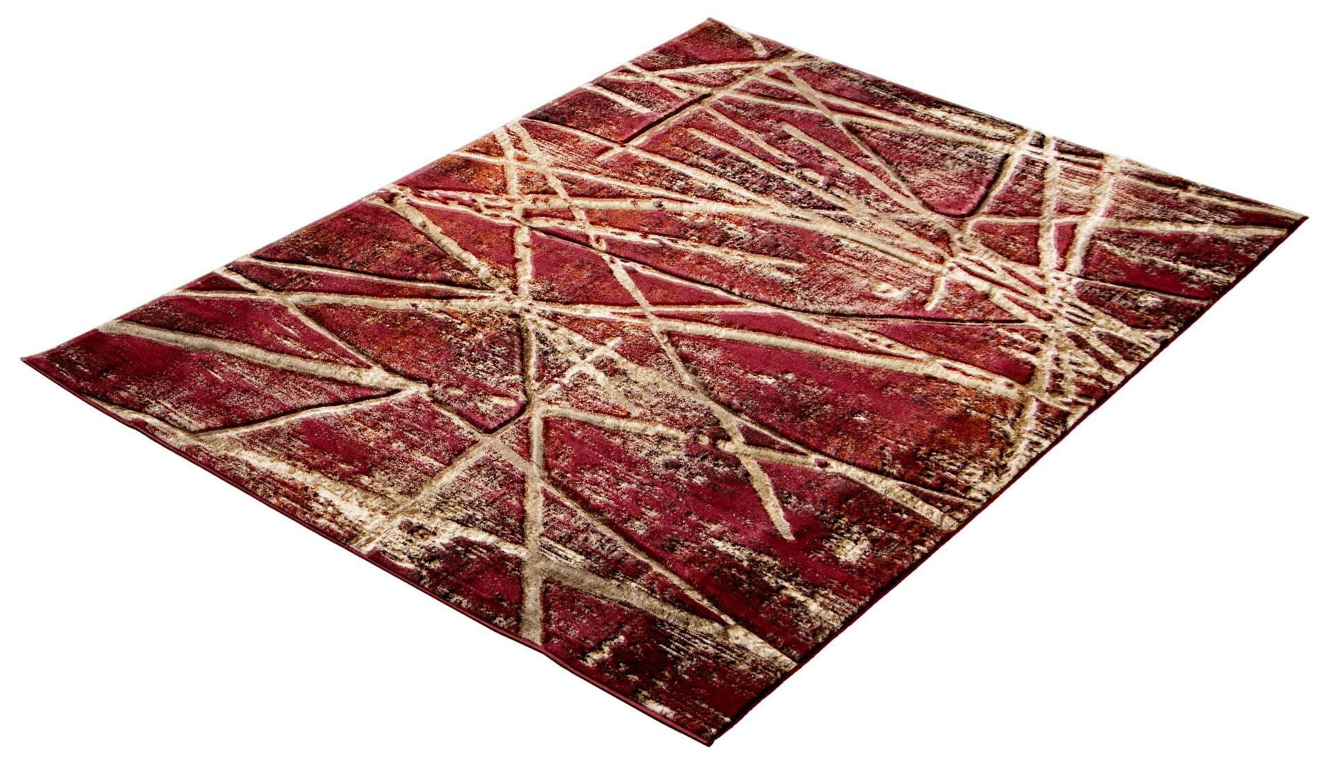 ECARPET Ceyla Indoor Area Rug, Red, Assorted Sizes