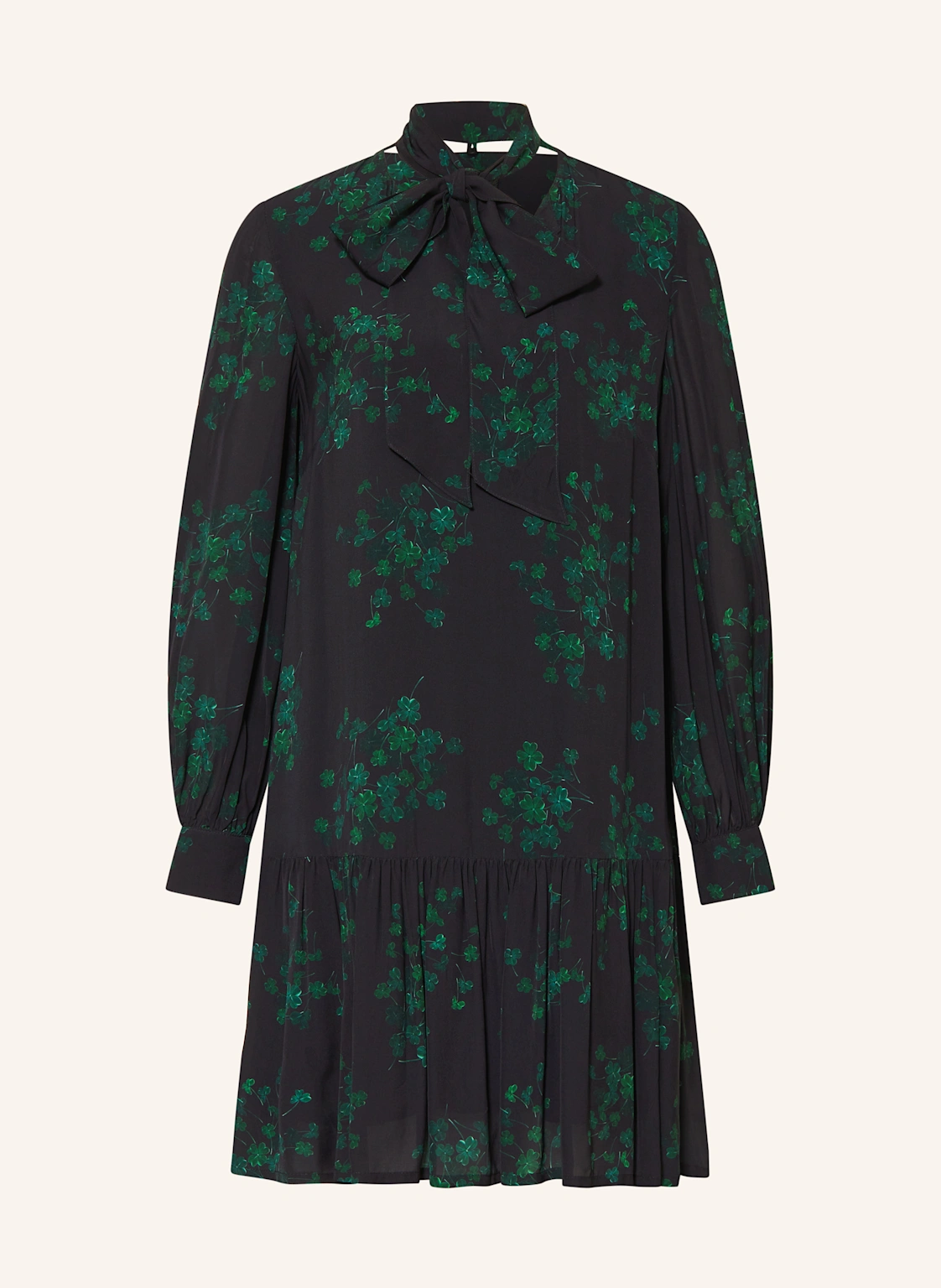 RIANI Kleid mit abnehmbarer Schluppe