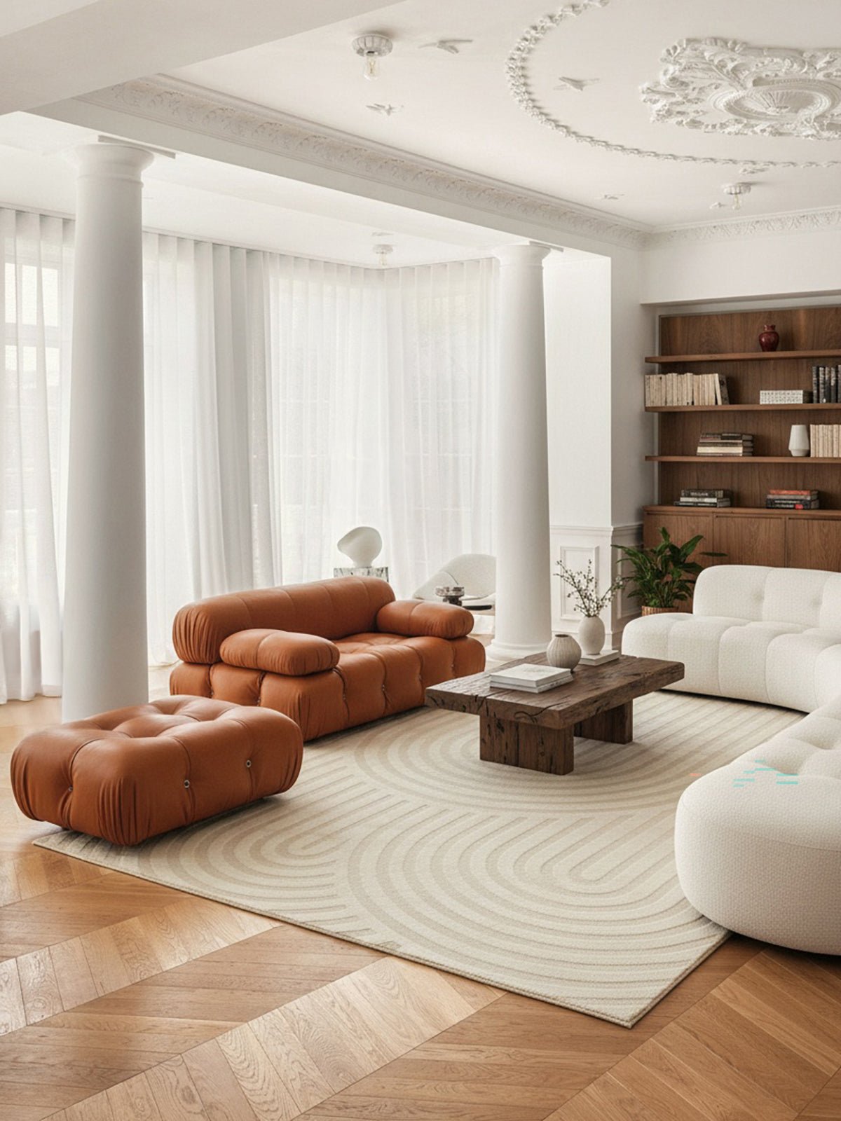 AFK Living vloerkleed Arcade - zeer zacht - beige