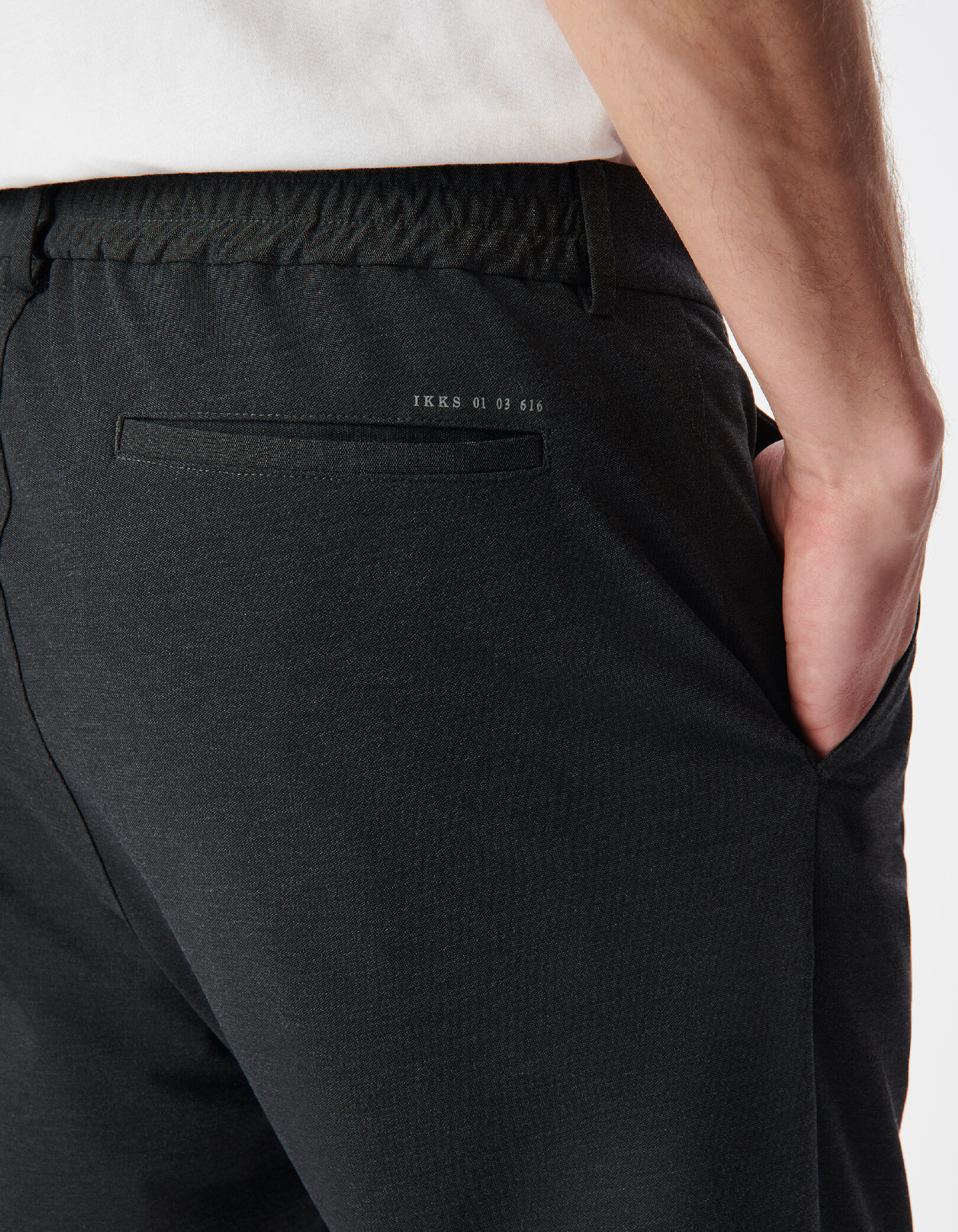 Pantalon de costume gris maille ULTRA MOBILITY Homme
