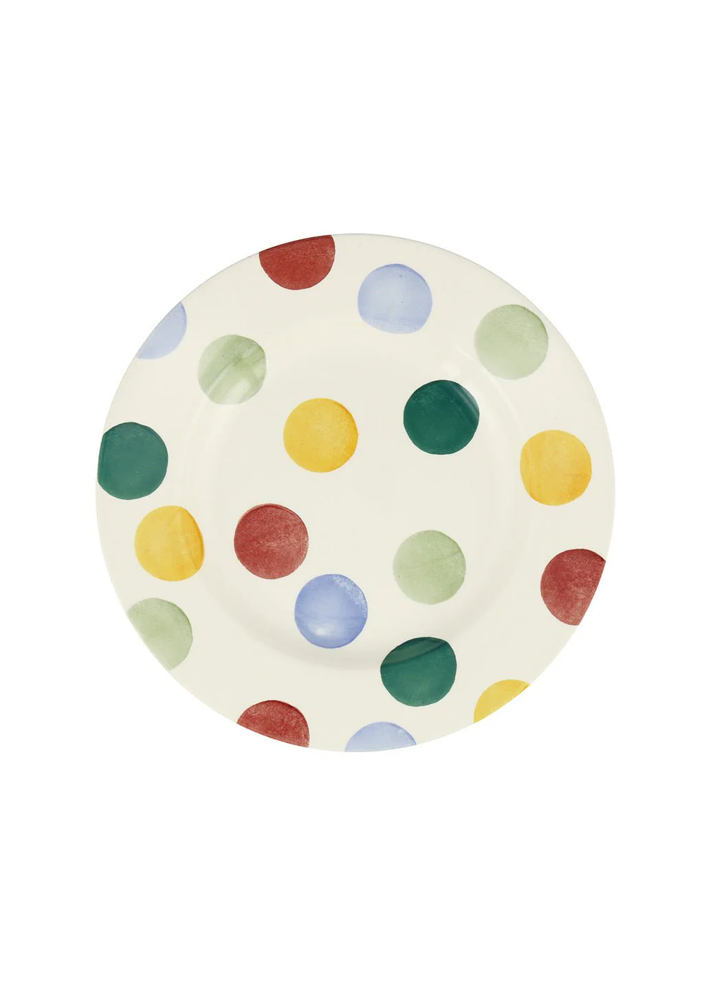 Big Polka Dots Medium Dinner Plate, 8.5 Inch
