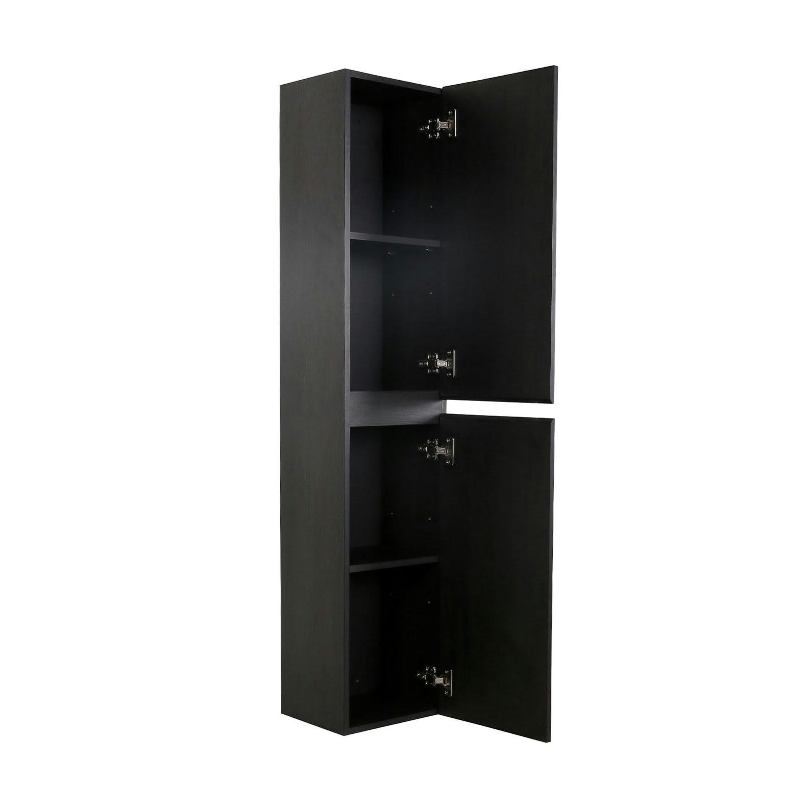 SORRENTO - Colonne de salle de bain à suspendre 140cm  Décor chêne carbone