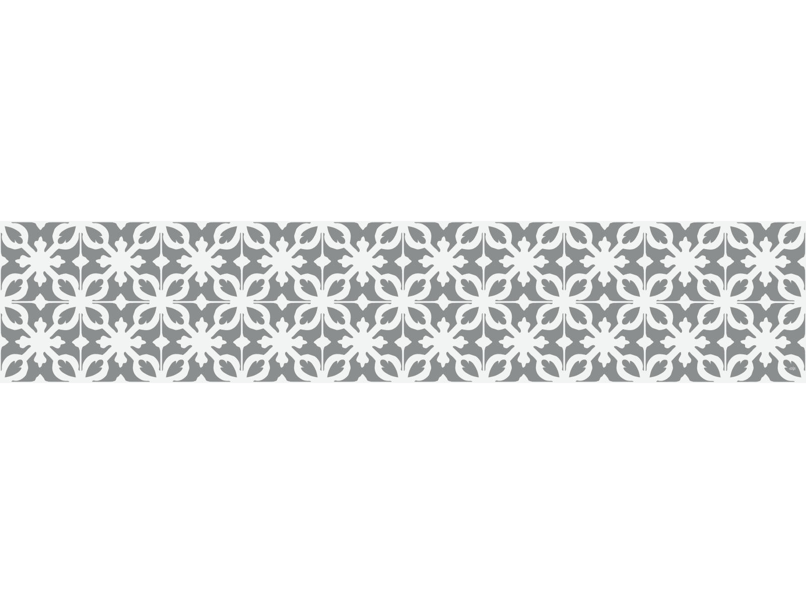CASTIGLIONE - Crédence adhésive gris 400x40cm