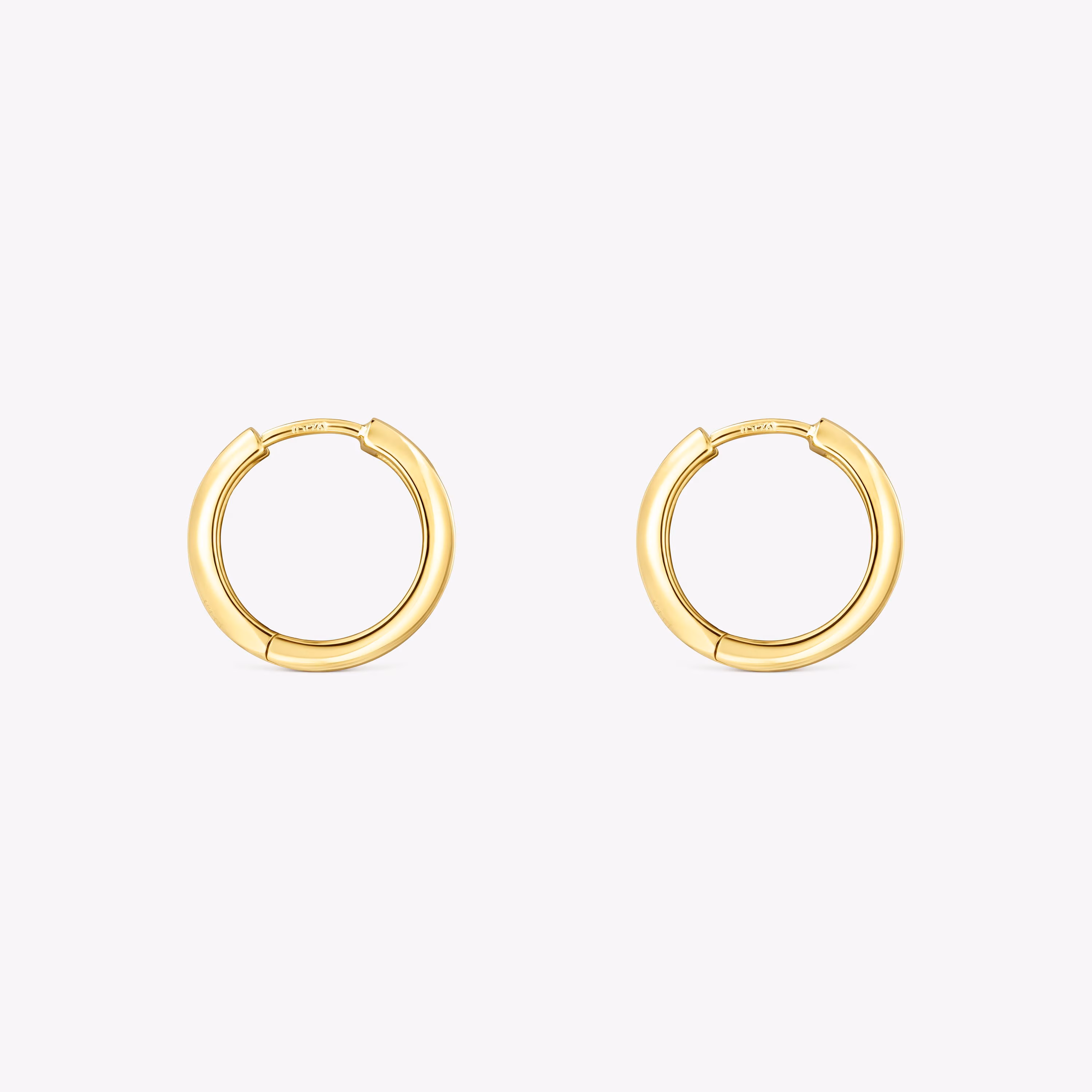 Pendientes con baño de oro 18 kt sobre plata TOUS Basics