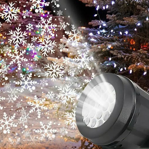 NNEOBA Christmas Snowflake Projector Light &ndash; Rotating LED