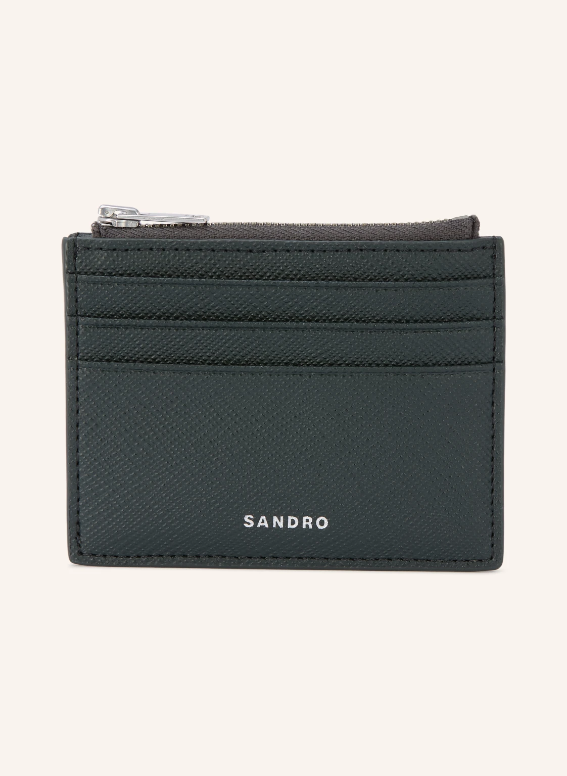 SANDRO Saffiano-Kartenetui