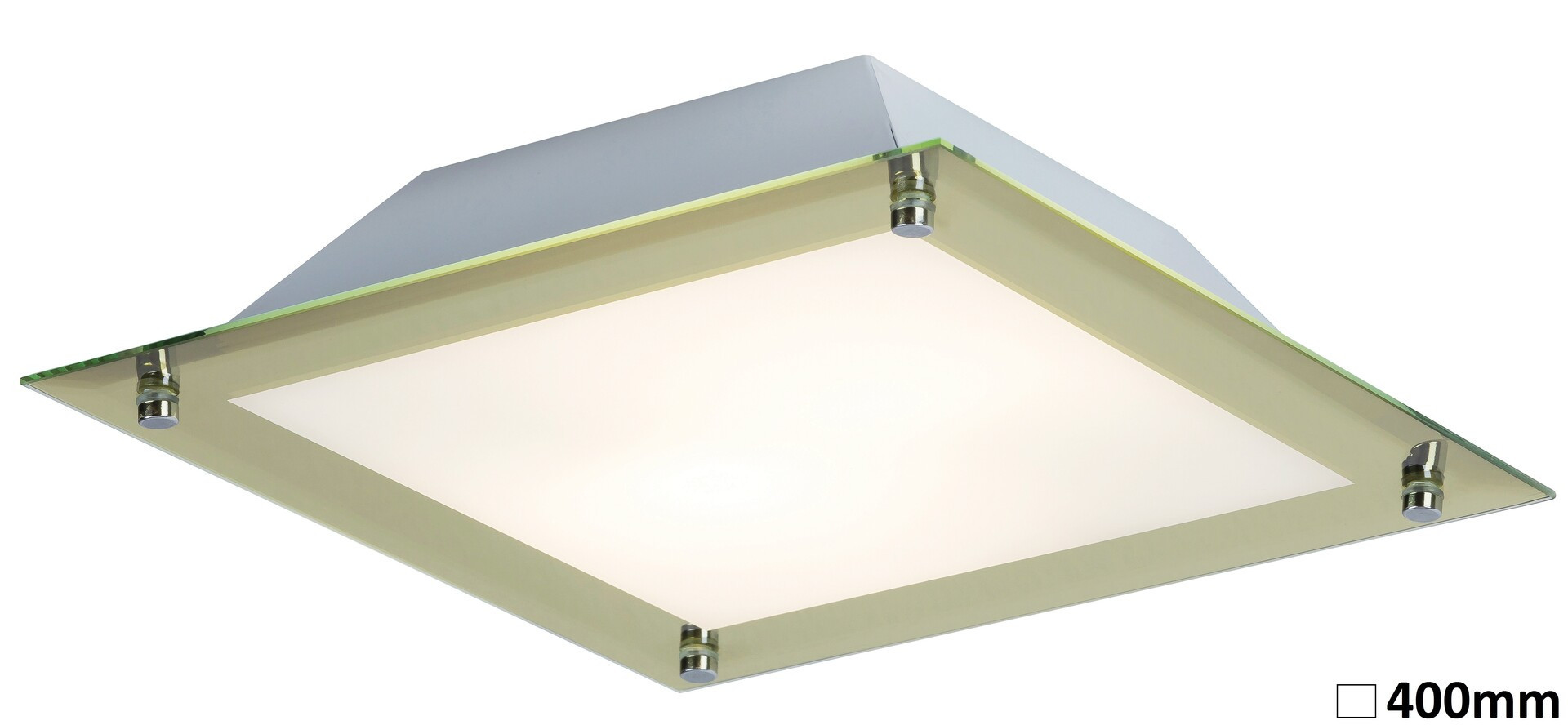 Plafon Larskwadratowy złoty LED 1x18W 40cm 1440lm IP20 Rabalux