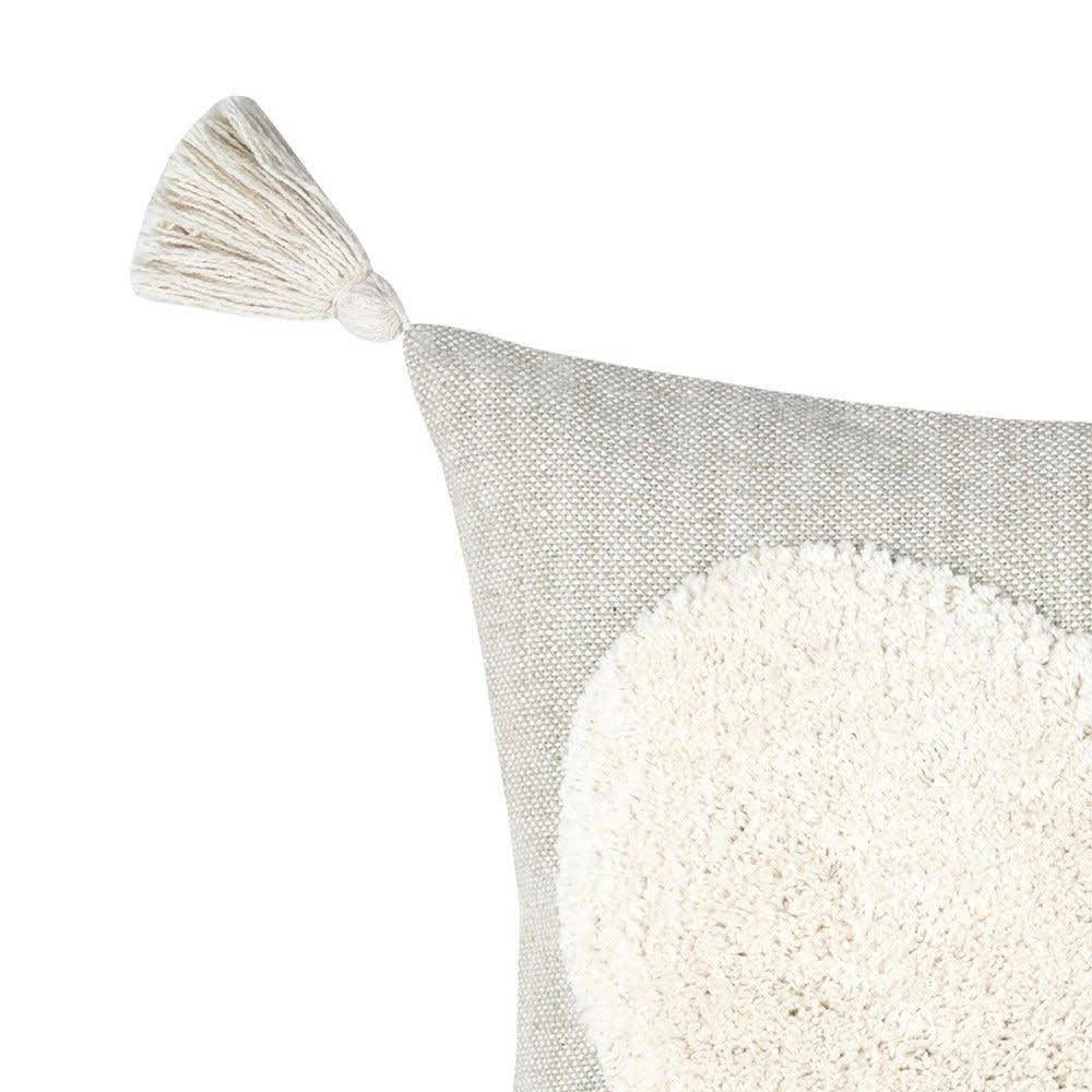 - Coussin Beige coton 40 X 40