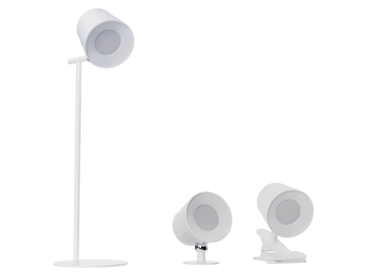 Lampka biurkowa Sanl LED biała