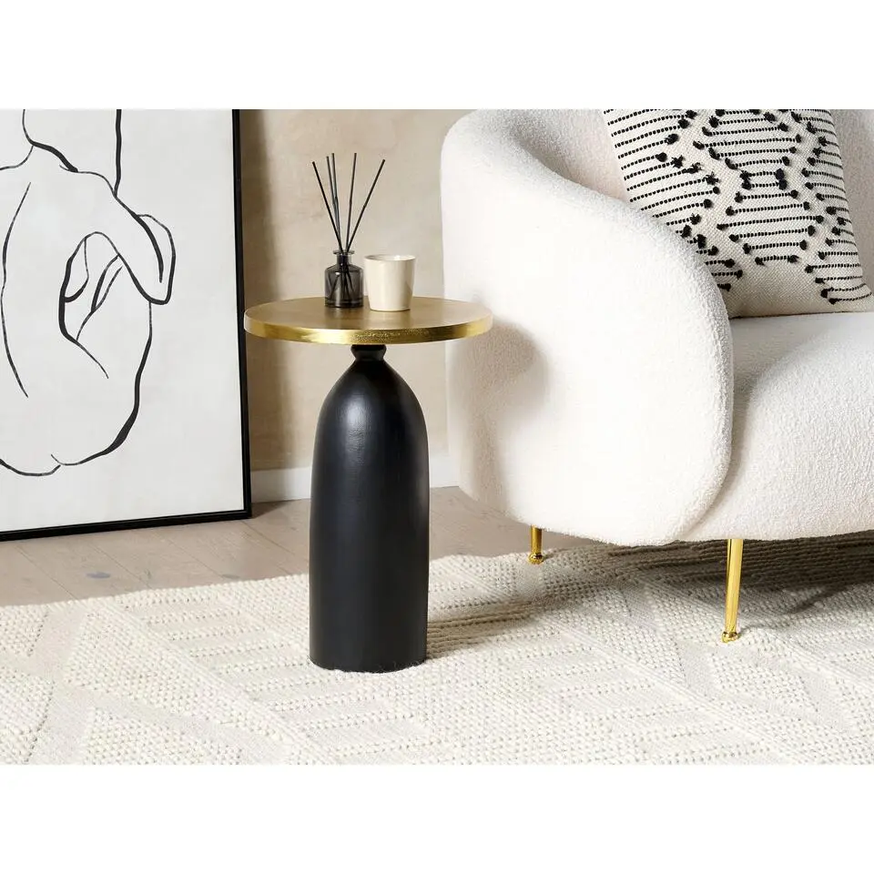 TEKAPO - Bijzettafel - Goud - Aluminium