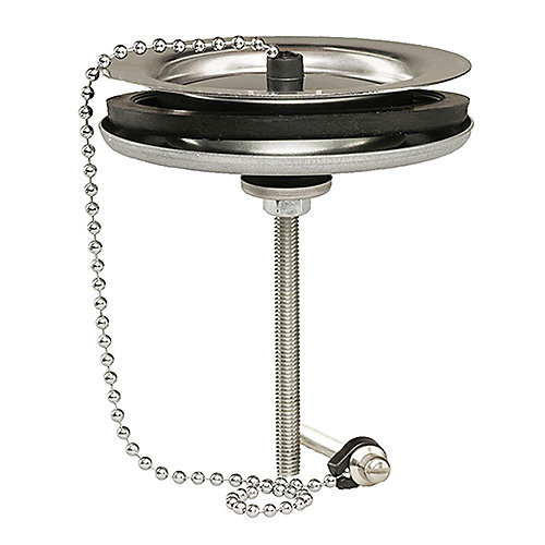 Bonde - Rousseau - Grès percé - Diamètre 60 mm - Inox - Laiton