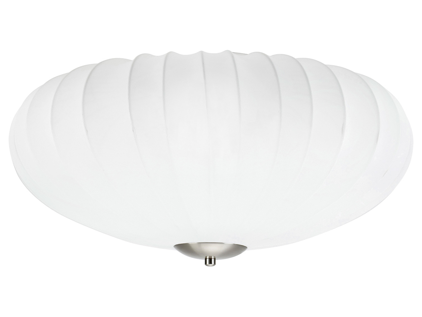 Lampa sufitowa Mist 3-punktowa tkaninowa biała