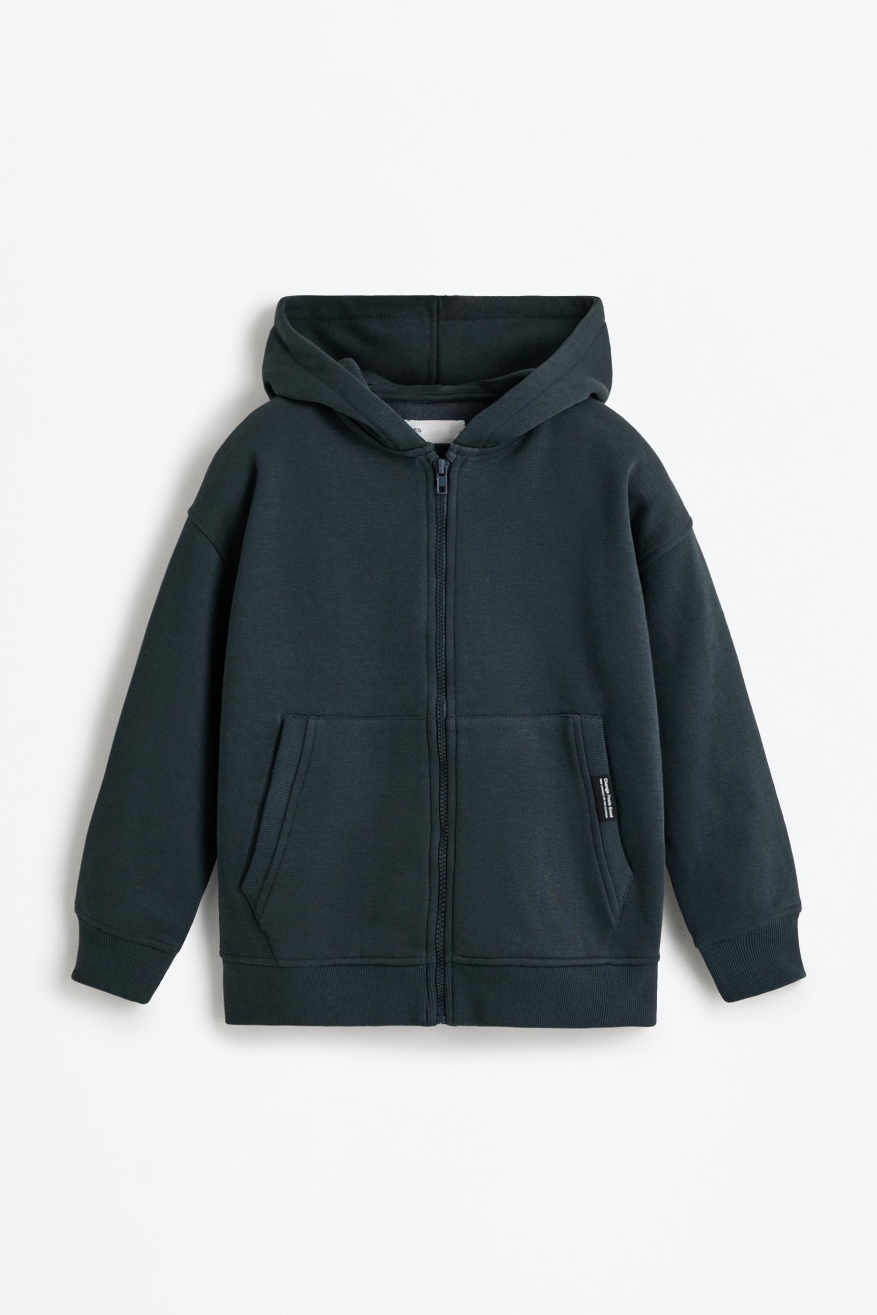 Sudadera cremallera capucha