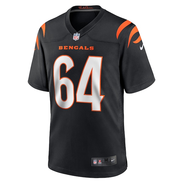 Ted Karras Cincinnati Bengals Nike Game Player Jersey - Black