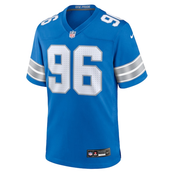 Kyle Peko Detroit Lions Nike Game Jersey -  Blue