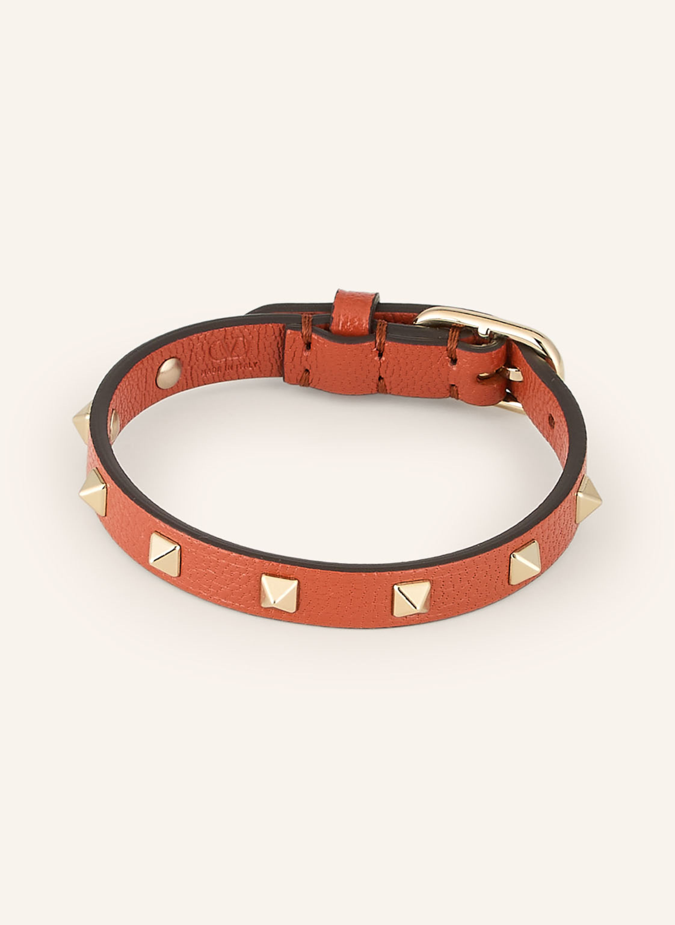 VALENTINO GARAVANI Lederarmband ROCKSTUD SPIKE