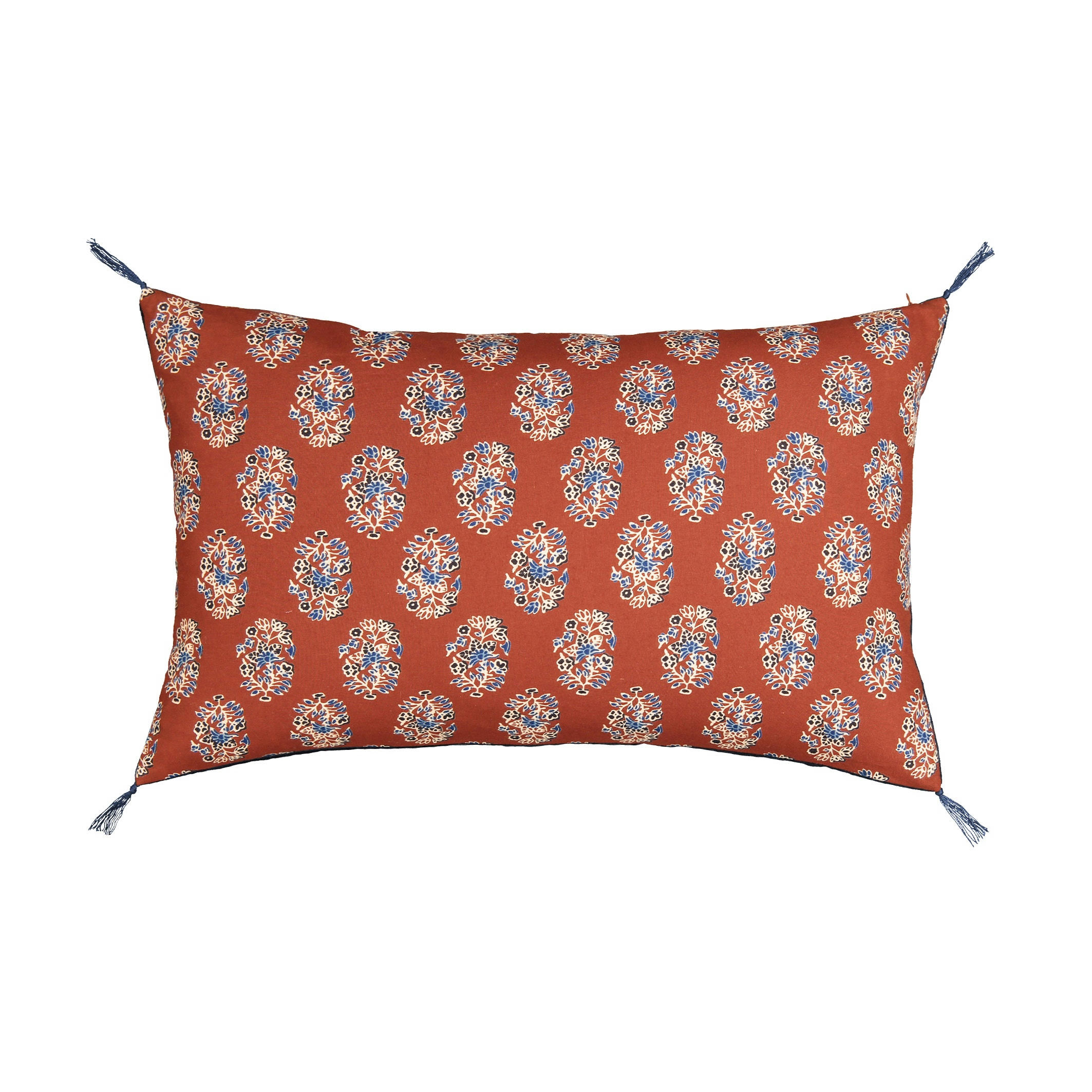 Housse de coussin en velours Lasya