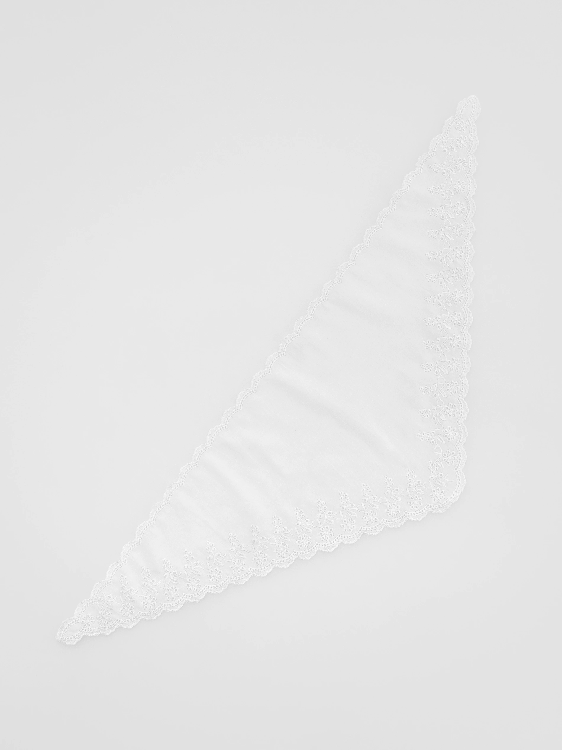 Szydełkowana trójkątna bandana