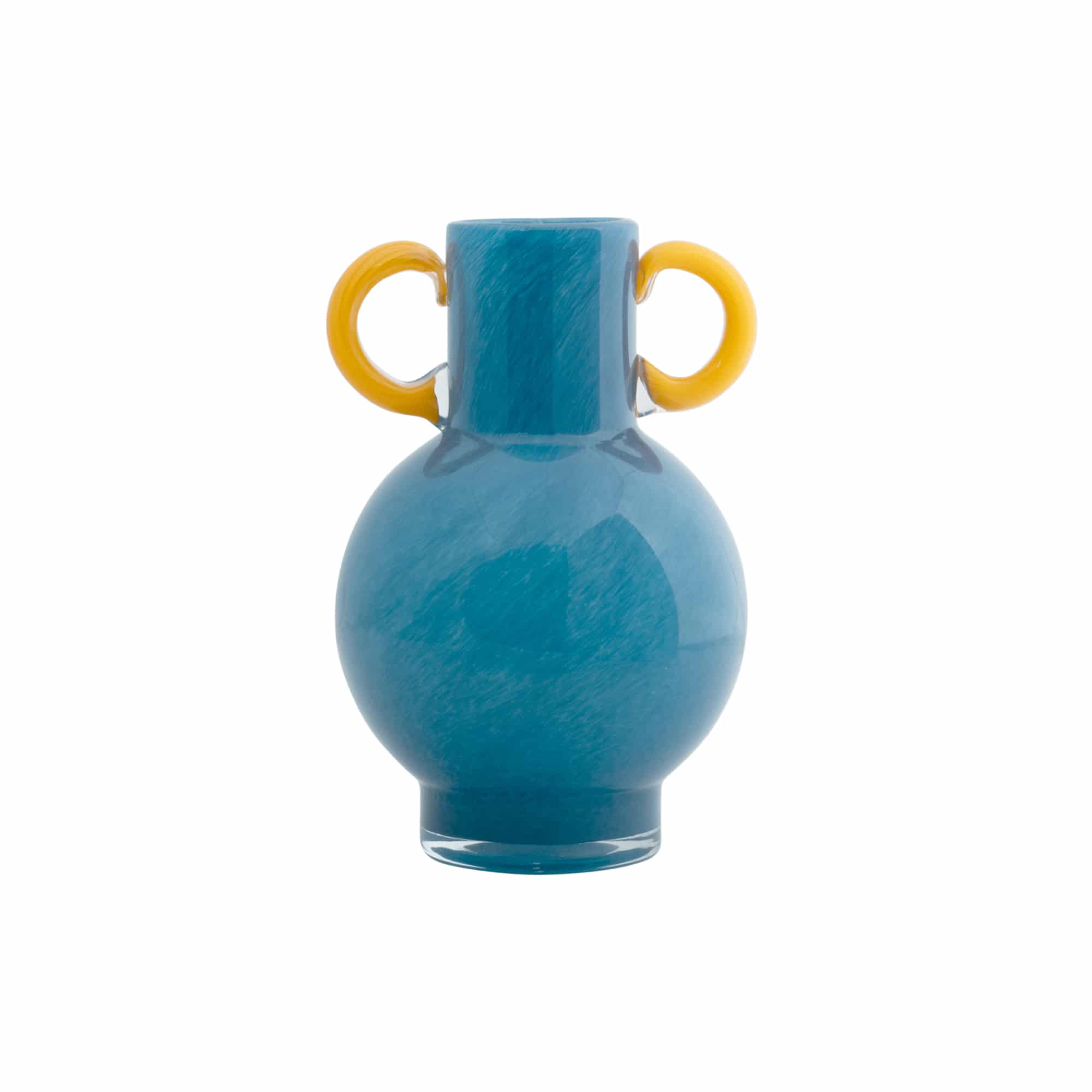 Present Time vaas Fiesta - blauw - Ø15cm