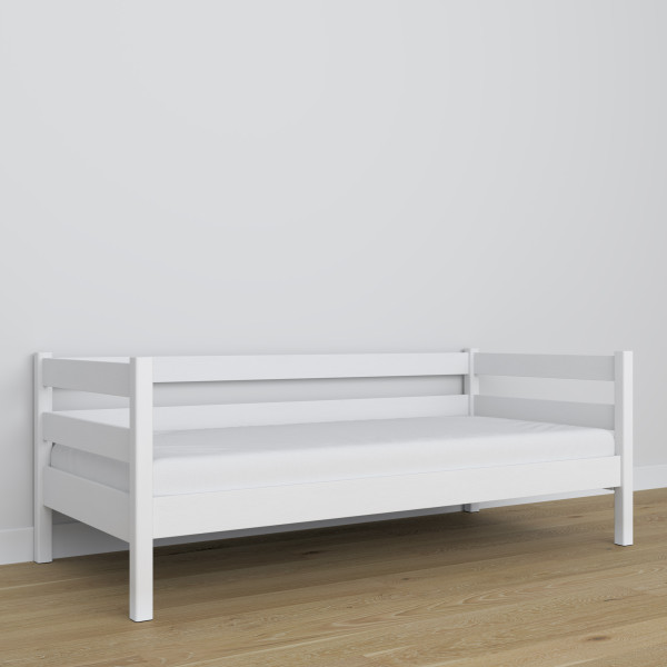 Drewniane łóżko sofa N01