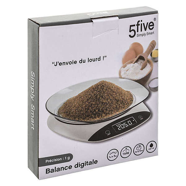 Balance digitale plateau amovible - 5Five
