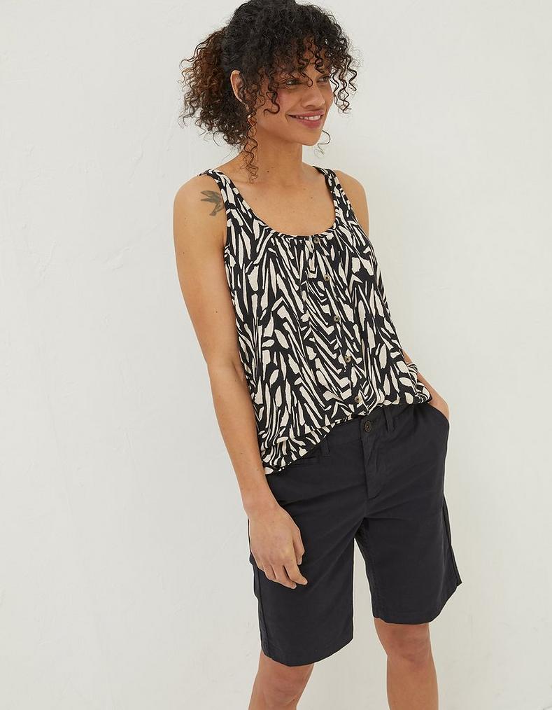 Flora Paint Stroke Vest