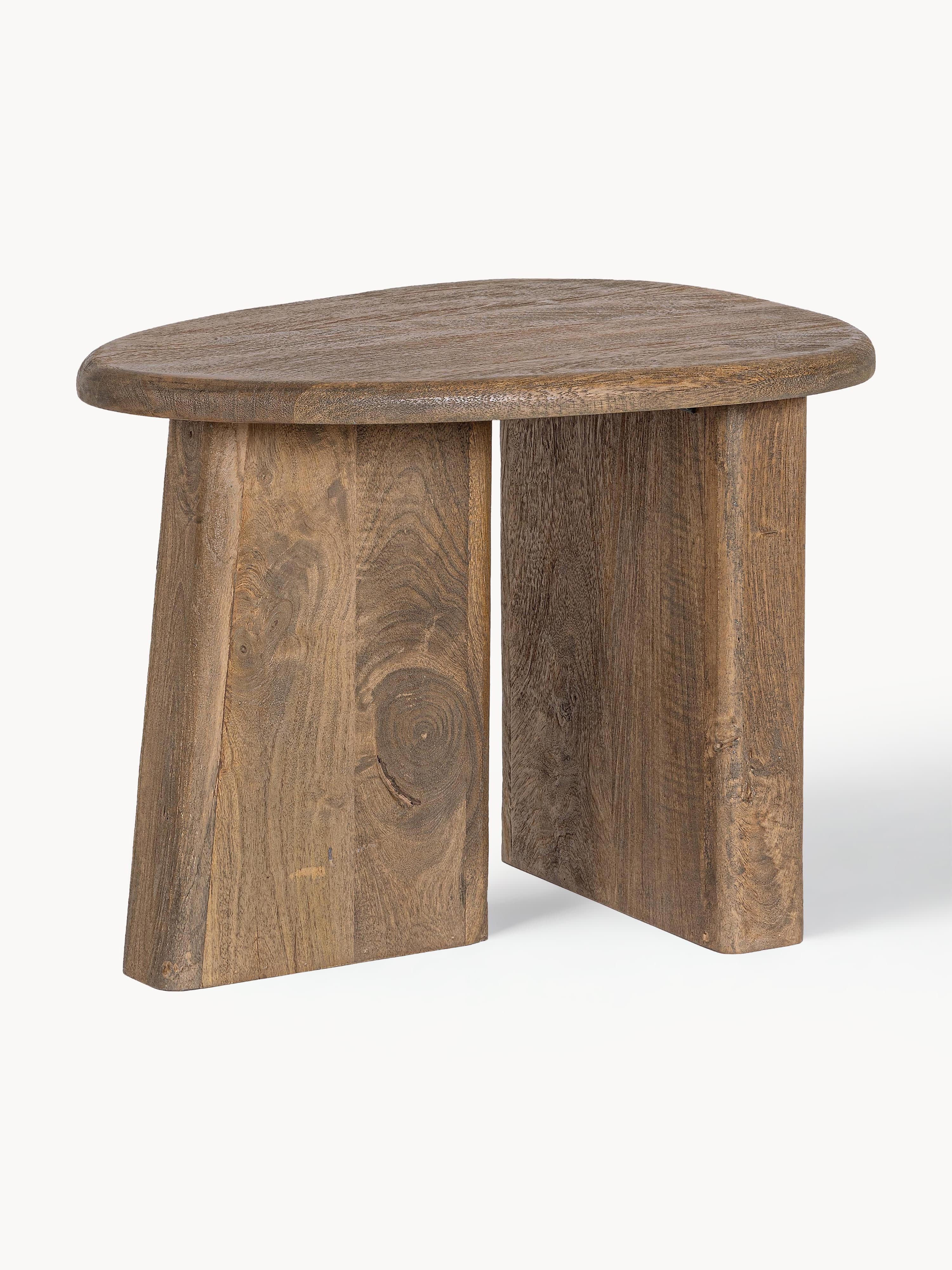 Ovaler Couchtisch Zacatecas aus Mangoholz