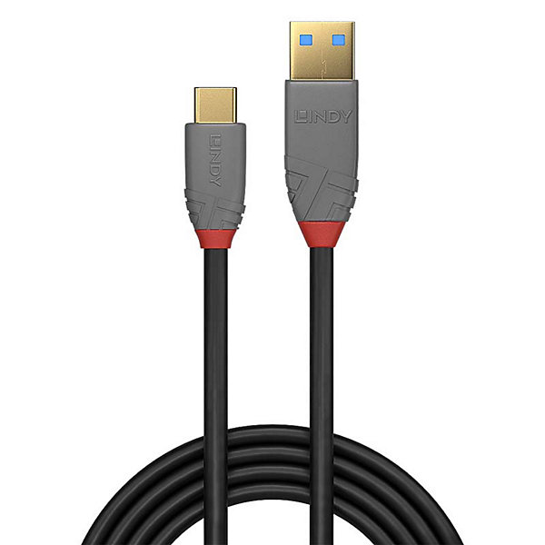 Câble USB 3.1 type A - USB-C 1.50 m LINDY