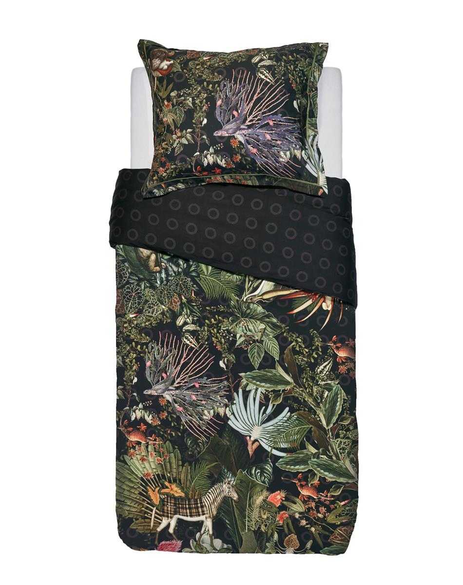 MOOOI dekbedovertrek Menagerie - 140x200/220 cm - raven