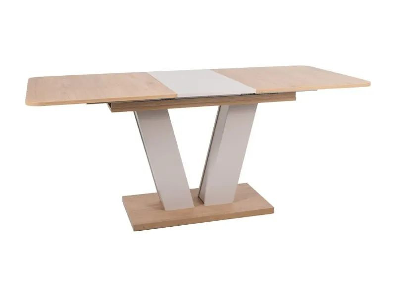 Stół rozkładany PLATON 136(176)x80 dąb cremona torro/ kaszmi
