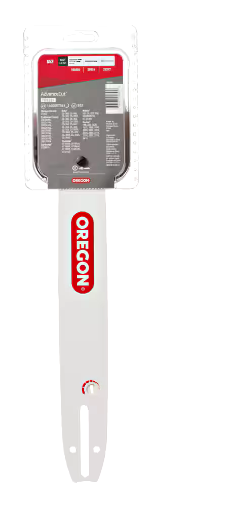 Oregon AdvanceCut 27856 Guide Bar & S52 Chainsaw Chain Combo, 14-in