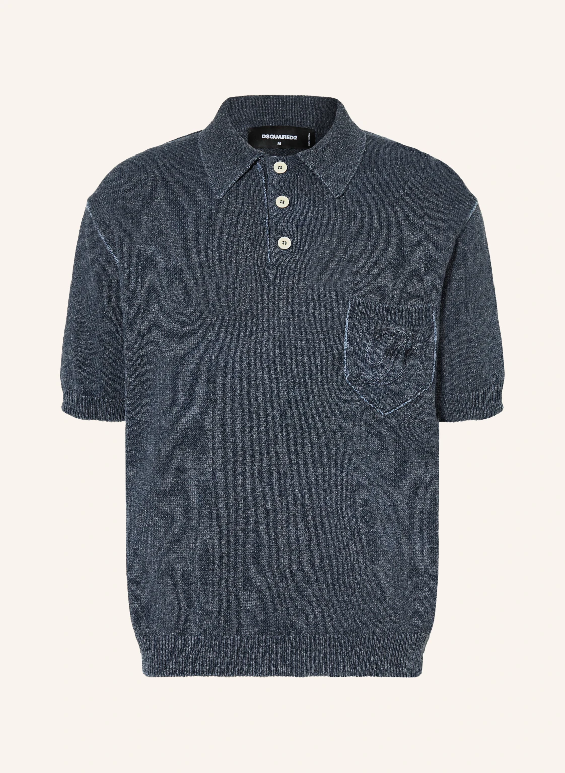 DSQUARED2 Strick-Poloshirt