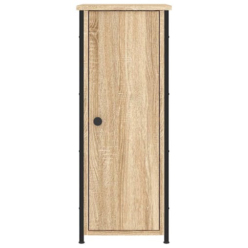 NNEVL Bedside Cabinets 2 pcs Sonoma Oak 32x42x80 cm Engineered Wood