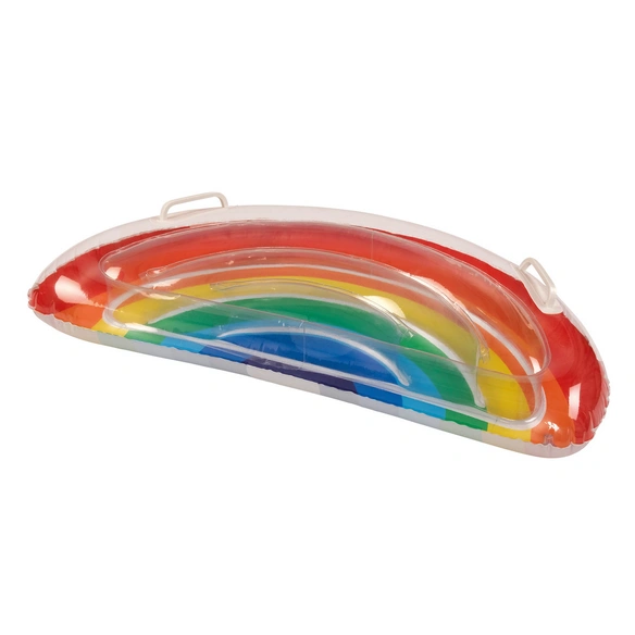 Schwimmhilfe, RAINBOW Surfer halbrund, 80x40 cm